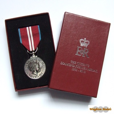 2012 Diamond Jubilee Medal - Click Image to Close